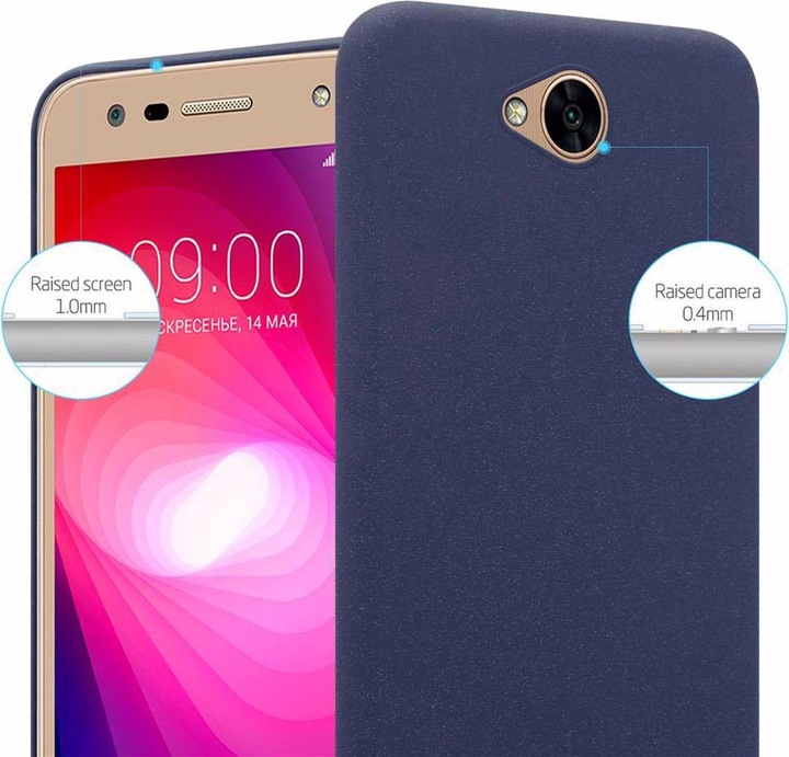 Image du produit Cadorabo Couverture rigide Frosty Cover (LG X Power 2)