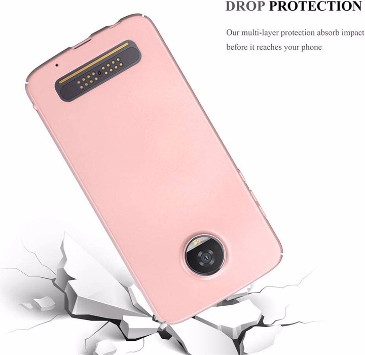 Produktbild Cadorabo Hard Cover Matt Metall Cover (Motorola Moto Z2 Play, Motorola Moto Z2 Force)