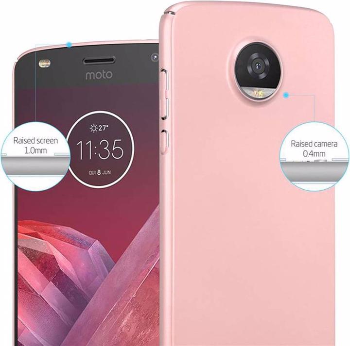 Produktbild Cadorabo Hard Cover Matt Metall Cover (Motorola Moto Z2 Play, Motorola Moto Z2 Force)