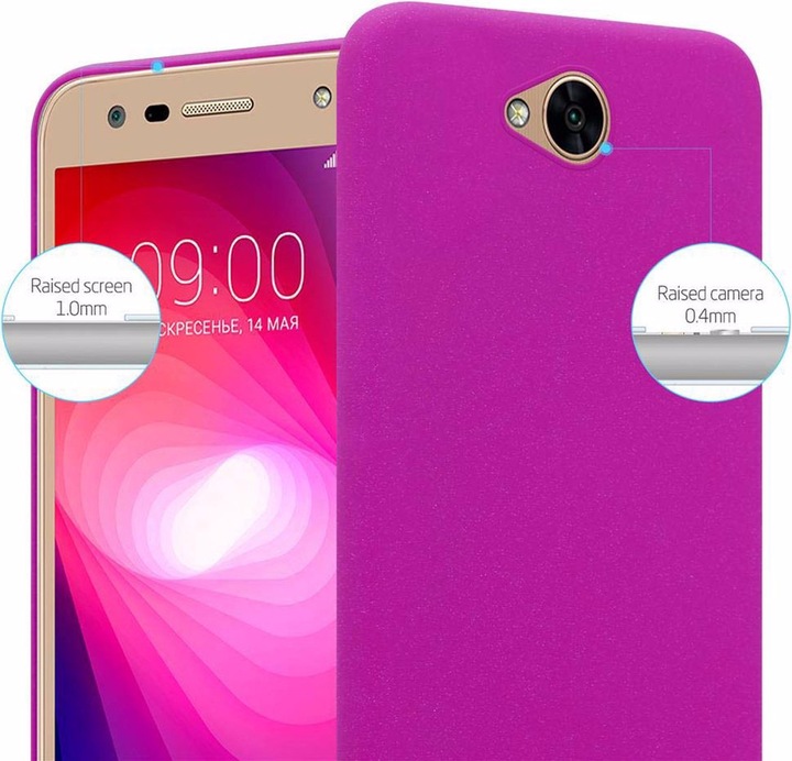 Image du produit Cadorabo Couverture rigide Frosty Cover (LG X Power 2)