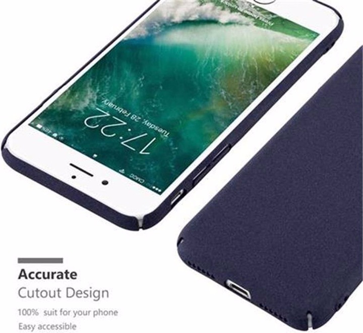 Image du produit Cadorabo Couverture rigide Frosty Cover (Apple iPhone 7, Apple iPhone SE (2ème génération))