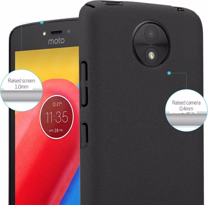 Actual product image Cadorabo Hard Cover Frosty Cover (Motorola Moto C Plus)