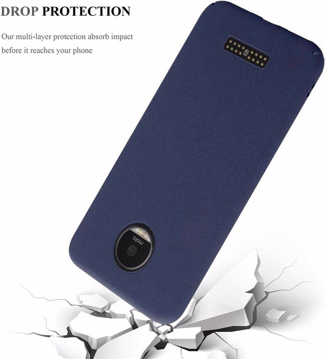 Image du produit Cadorabo Couverture rigide Frosty Cover (Motorola Moto Z)