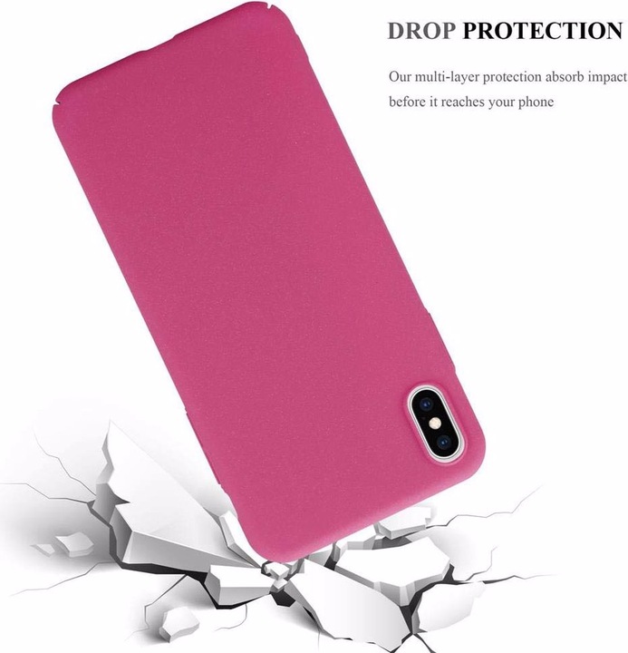 Image du produit Cadorabo Couverture rigide Frosty Cover (Apple iPhone XS Max)