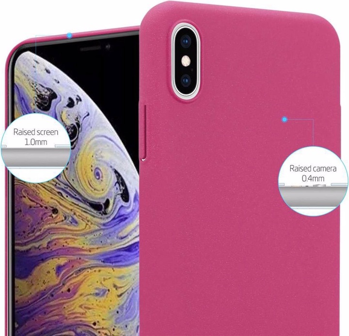 Image du produit Cadorabo Couverture rigide Frosty Cover (Apple iPhone XS Max)