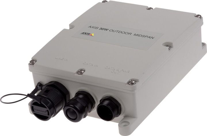 Axis Injecteur PoE+ 30W Midspan extérieur (802.3af (PoE), 802,3at (PoE+), 30 W)