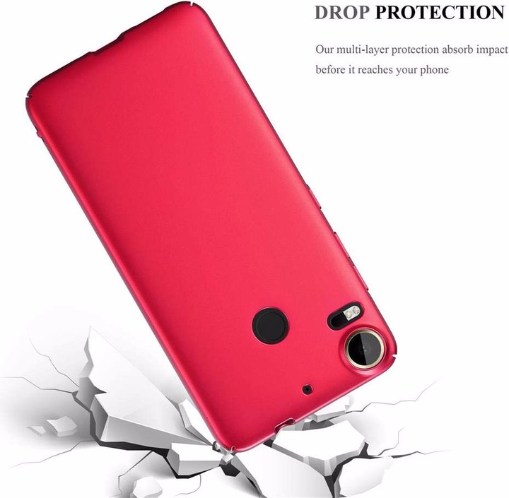 Produktbild Cadorabo Hard Cover Matt Metall Cover (HTC Desire 10 Pro)