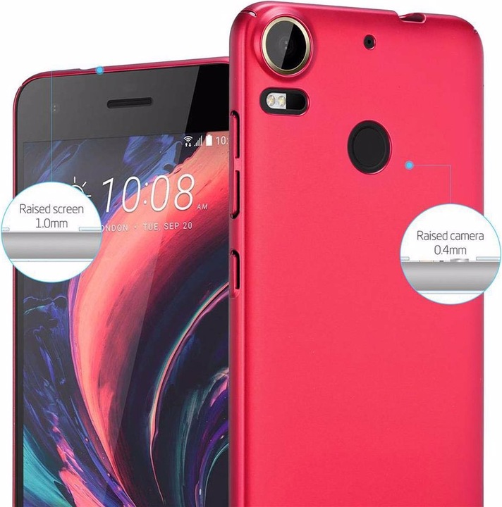 Produktbild Cadorabo Hard Cover Matt Metall Cover (HTC Desire 10 Pro)