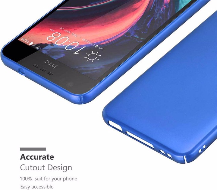 Actual product image Cadorabo Hard Cover Matt Metal Cover (HTC Desire 825, HTC Desire 10 Lifestyle)