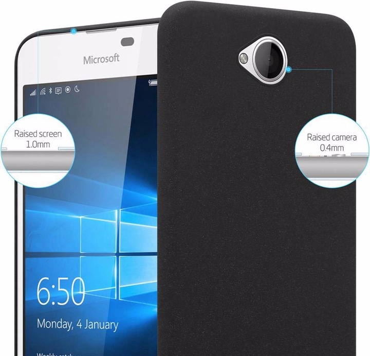 Image du produit Cadorabo Couverture rigide Frosty Cover (Microsoft Lumia 650)