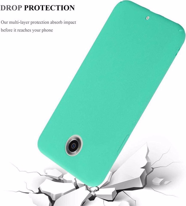 Actual product image Cadorabo Hard Cover Frosty Cover (Google Nexus 6)