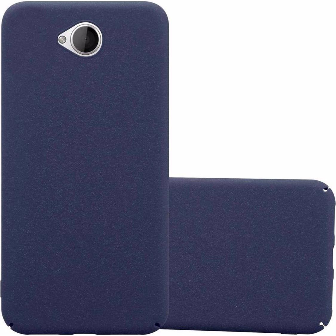 Cadorabo Hard Cover Frosty Cover (Microsoft Lumia 650), Smartphone Hülle, Blau