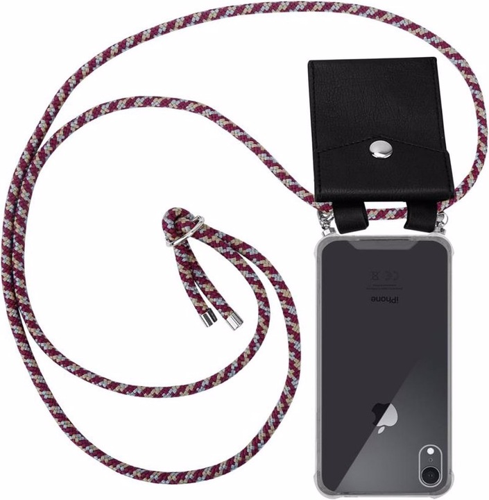 Produktbild Cadorabo TPU Handy Kette SILBER Cover