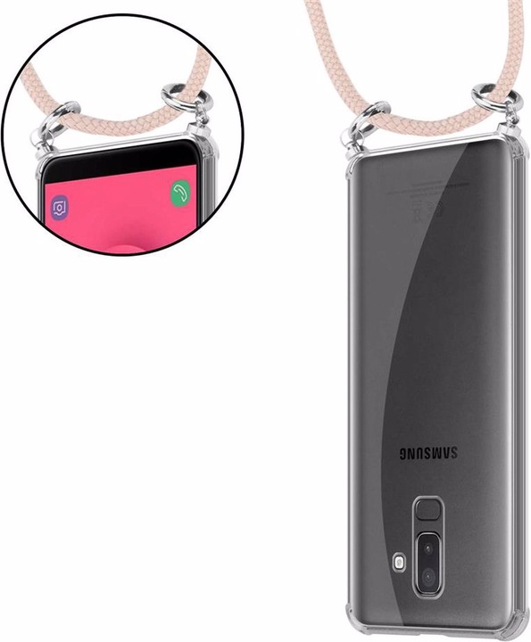 Produktbild Cadorabo TPU Handy Kette SILBER Cover