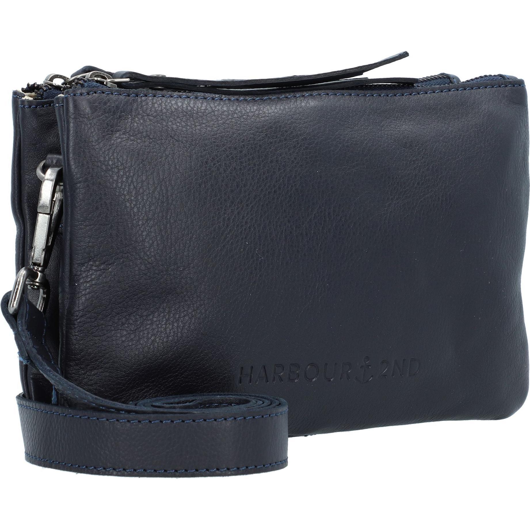 Thumbnail - Harbour 2nd, Handtasche, Just Pure Enya Umhängetasche Leder 23 cm, Blau