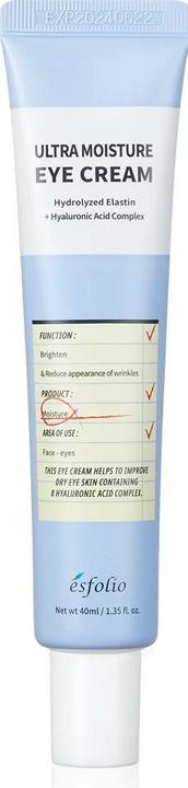 Actual product image Esfolio Ultra Moisture Eye Cream 1.35 fl oz (Eye Care Cream, Day + Night, 40 ml)