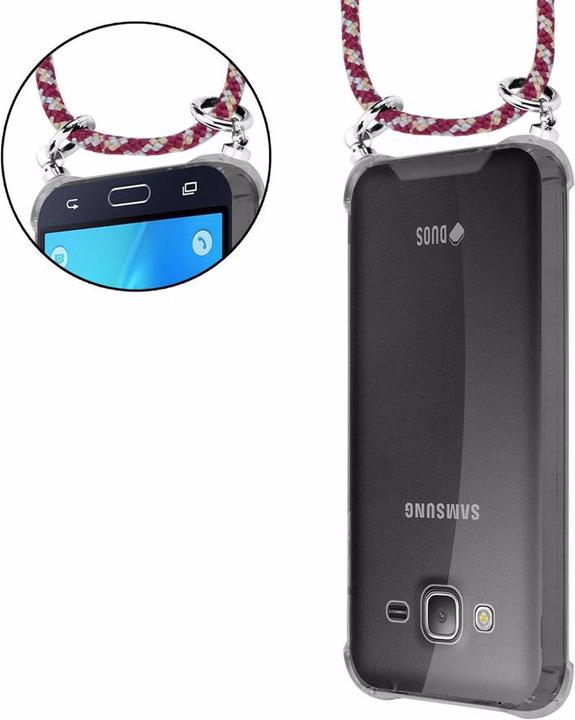 Produktbild Cadorabo TPU Handy Kette SILBER Cover