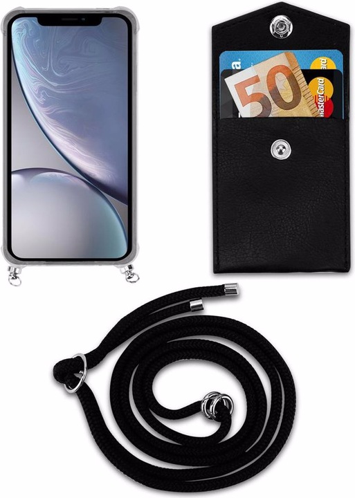 Produktbild Cadorabo TPU Handy Kette SILBER Cover