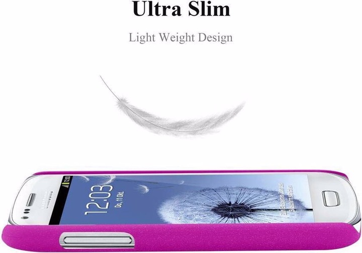 Image du produit Cadorabo Couverture rigide Frosty Cover (Samsung Galaxy S3 Mini)