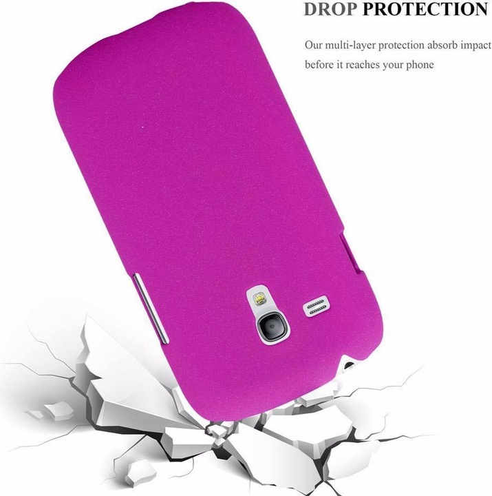 Image du produit Cadorabo Couverture rigide Frosty Cover (Samsung Galaxy S3 Mini)