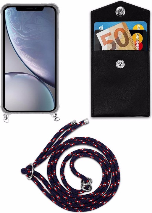 Produktbild Cadorabo TPU Handy Kette SILBER Cover