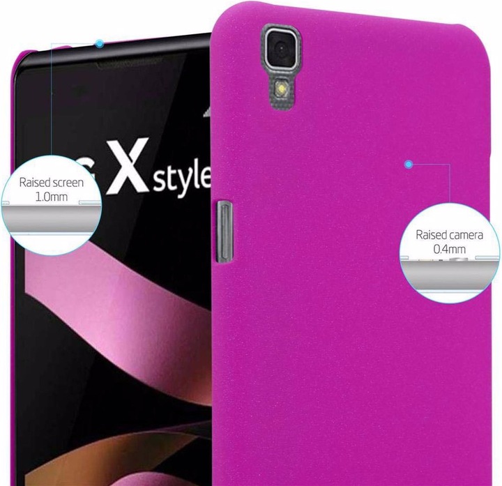 Image du produit Cadorabo Couverture rigide Frosty Cover (LG X Power)