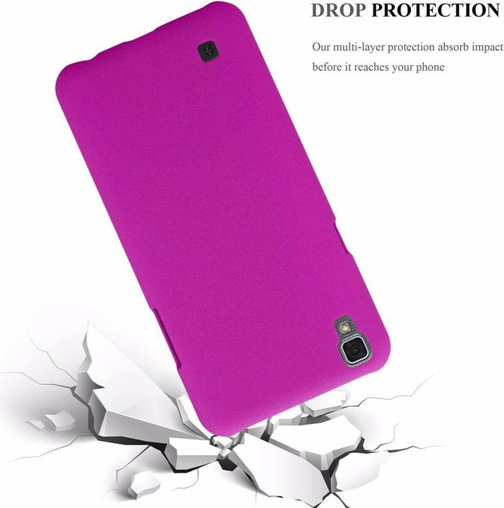 Image du produit Cadorabo Couverture rigide Frosty Cover (LG X Power)