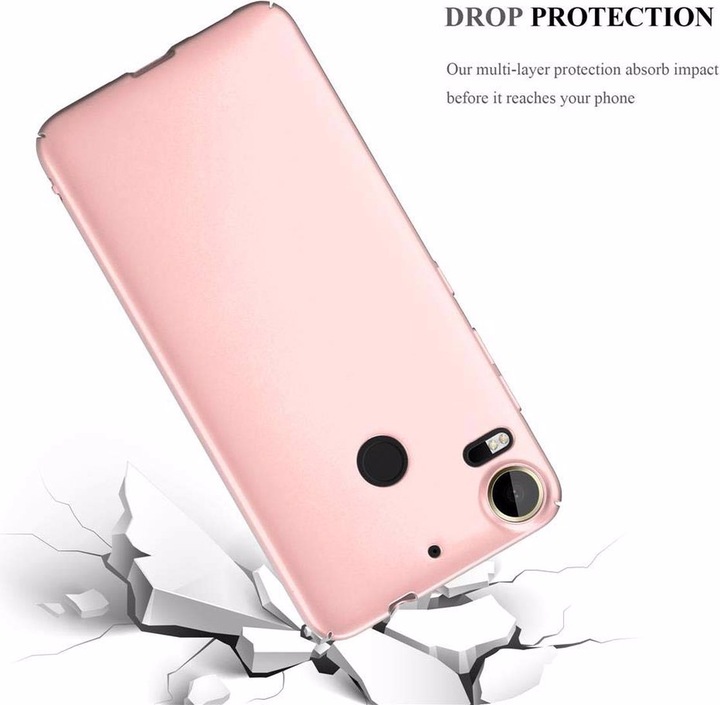 Produktbild Cadorabo Hard Cover Matt Metall Cover (HTC Desire 10 Pro)