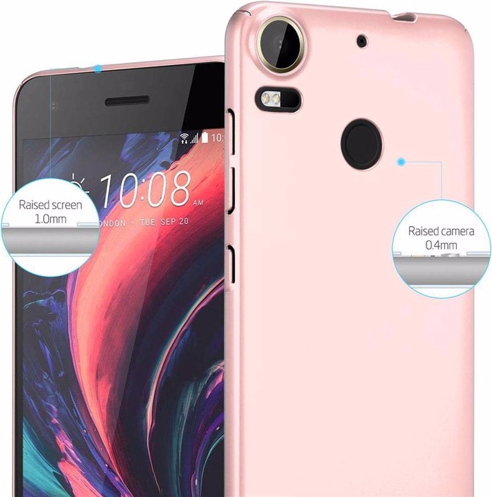 Produktbild Cadorabo Hard Cover Matt Metall Cover (HTC Desire 10 Pro)