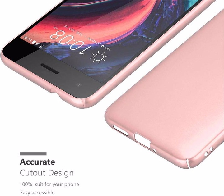 Produktbild Cadorabo Hard Cover Matt Metall Cover (HTC Desire 10 Pro)