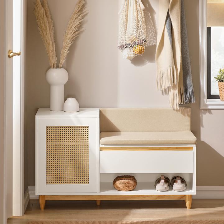 Actual product image SoBuy Cloakroom bench (100 x 35 x 60 cm)