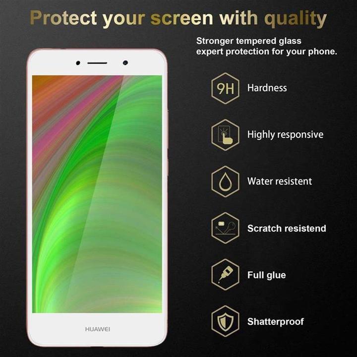Produktbild Cadorabo Vollbild Displayschutzglas (3 Stk., Huawei Enjoy 7 Plus)