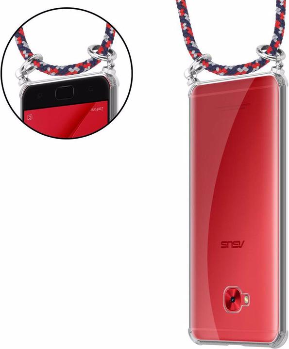 Produktbild Cadorabo TPU Handy Kette SILBER Cover