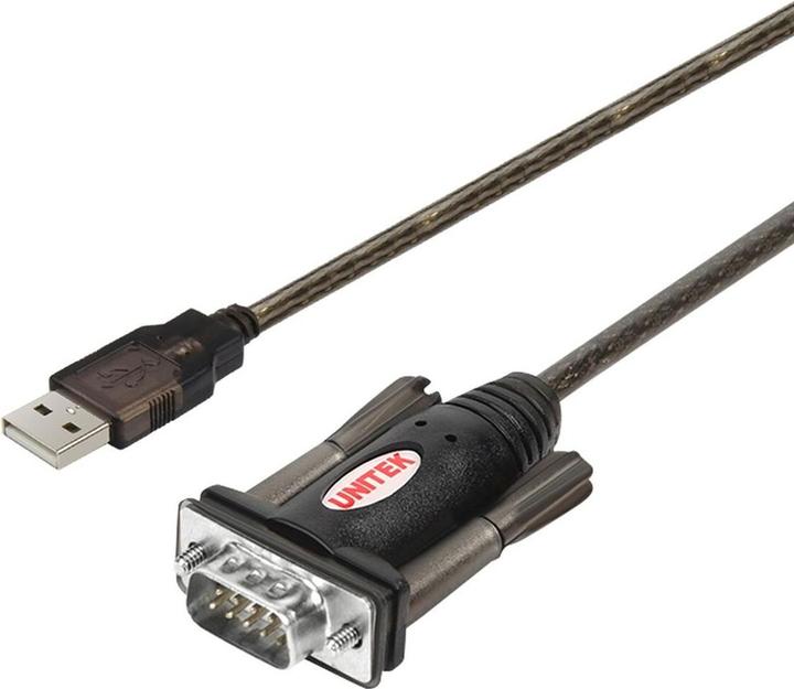 Produktbild Unitek Y-105 USB v. 1.1. RS232 Schwarz Kabelschnittstellen-/adapter (1.50 m)