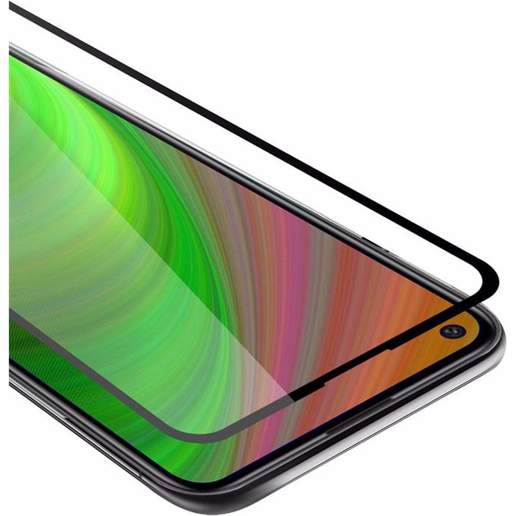 Cadorabo Vollbild Displayschutzglas (1 Stück, Huawei P40 Lite E), Smartphone Schutzfolie, Transparent