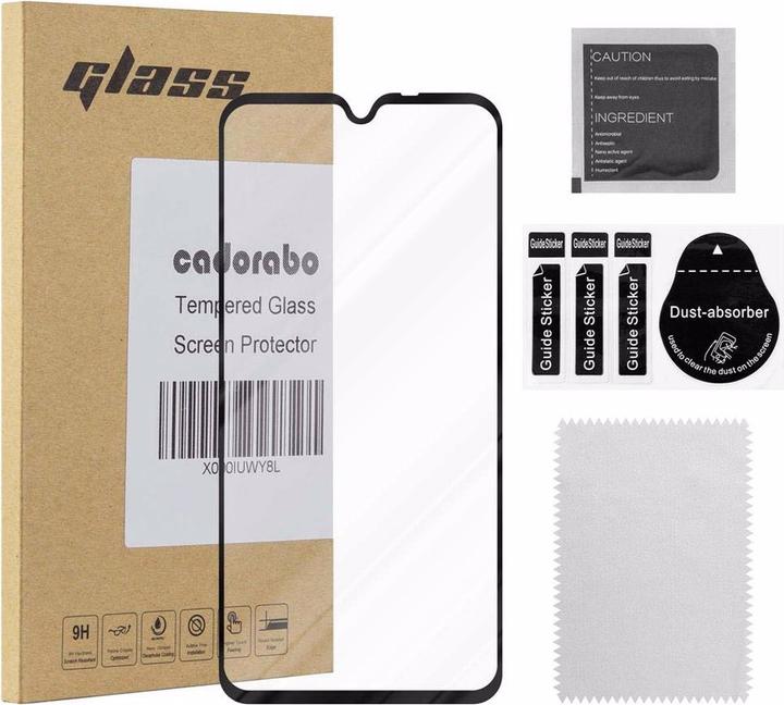 Actual product image Cadorabo Full screen display protection glass (1 Piece, Huawei P30 Pro)