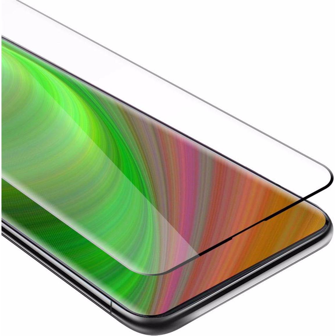 Cadorabo Vollbild Displayschutzglas (1 Stück, Oppo Find X), Smartphone Schutzfolie, Schwarz