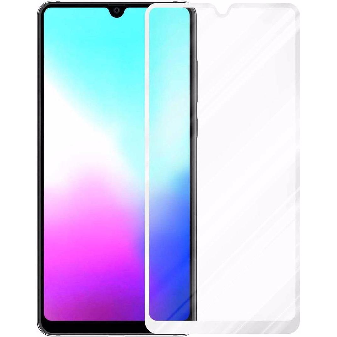Thumbnail - Cadorabo Vollbild Displayschutzglas (1 Stück, Huawei Mate 20), Smartphone Schutzfolie, Weiss