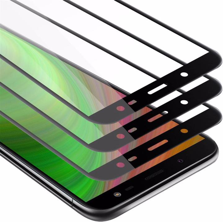 Actual product image Cadorabo Full screen display protection glass (3 Piece, Samsung Galaxy J8 (2018))