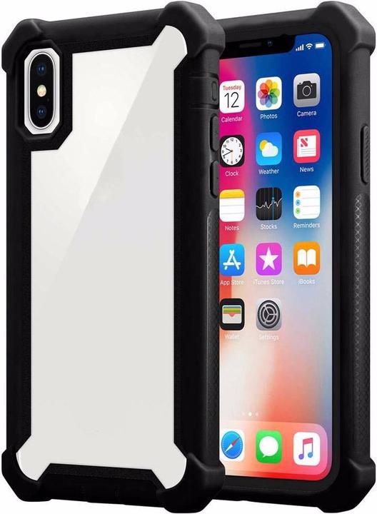 Actual product image Cadorabo Hybrid 2-in-1 Acrylic Cover (Apple iPhone X)
