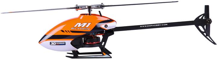Actual product image OMPHobby OMP Heli M1 V1 2025 Helikopter orange # OSHM0053