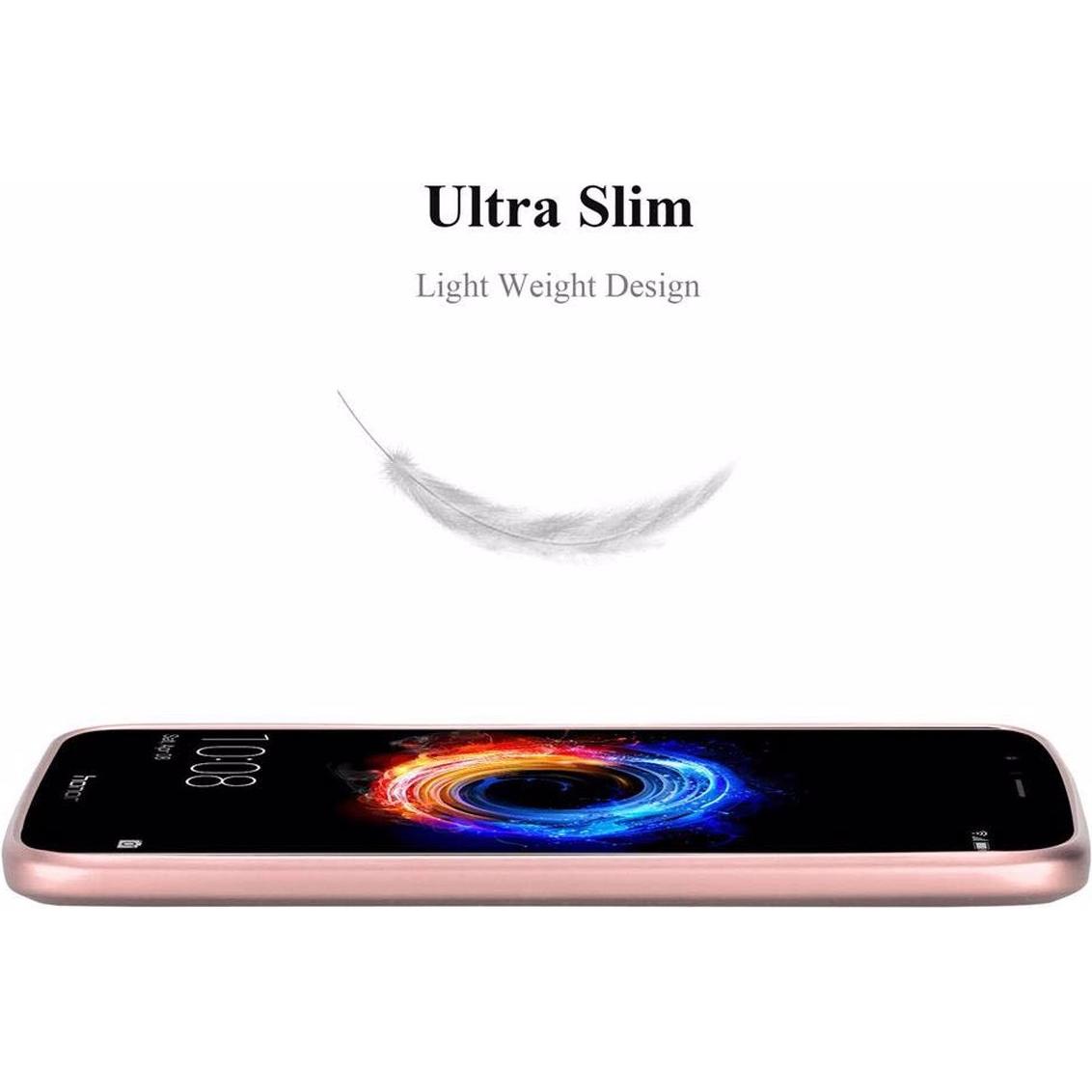 Thumbnail - Cadorabo Hard Cover Matt Metall Cover (Honor 8 Pro), Smartphone Hülle, Rosa