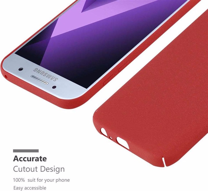 Image du produit Cadorabo Couverture rigide Frosty Cover (Samsung Galaxy A3 (2017))
