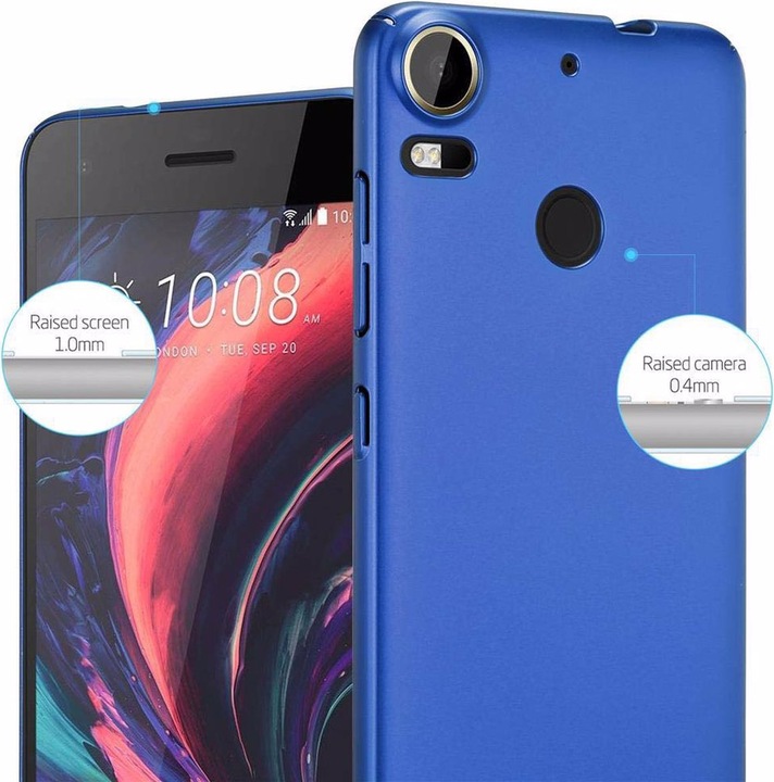 Produktbild Cadorabo Hard Cover Matt Metall Cover (HTC Desire 10 Pro)
