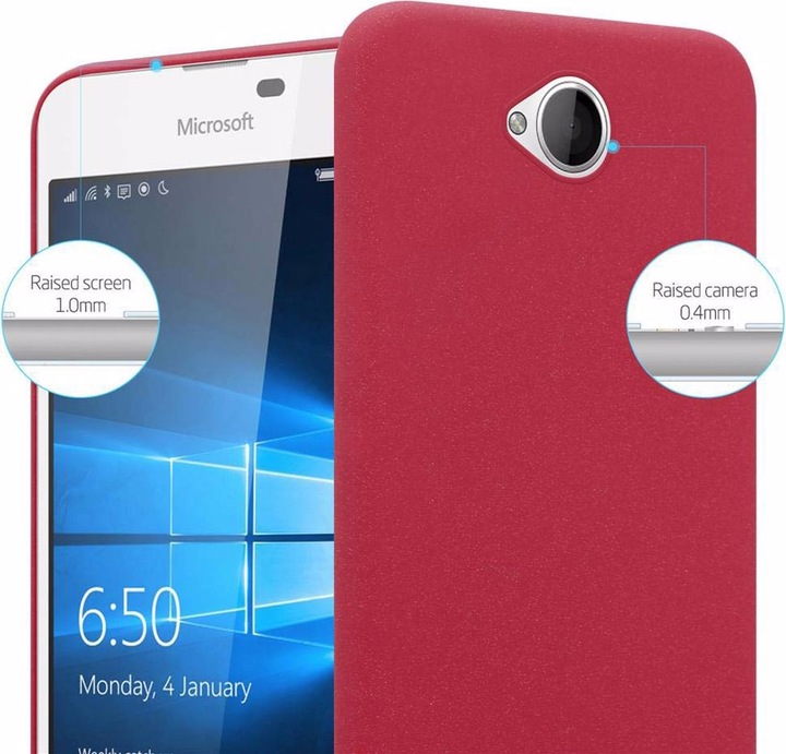 Actual product image Cadorabo Hard Cover Frosty Cover (Microsoft Lumia 650)