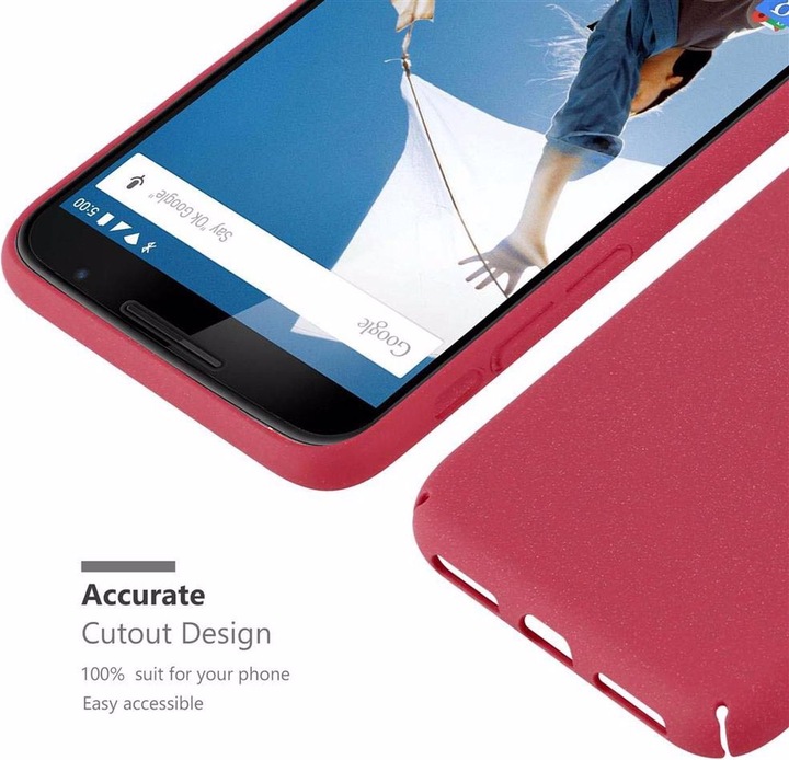 Actual product image Cadorabo Hard Cover Frosty Cover (Google Nexus 6)