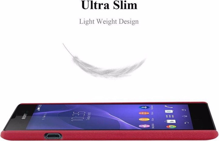 Image du produit Cadorabo Couverture rigide Frosty Cover (Sony Xperia T2 Ultra)