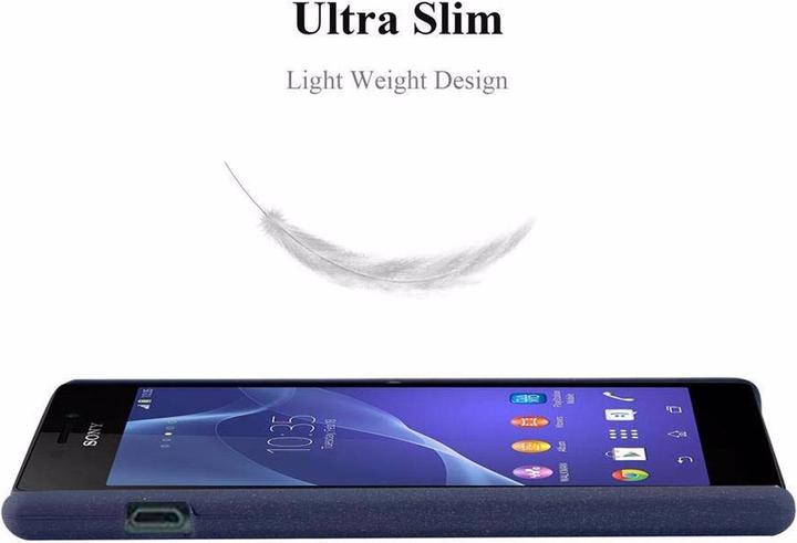 Actual product image Cadorabo Hard Cover Frosty Cover (Sony Xperia M2 Aqua, Sony Xperia M2)