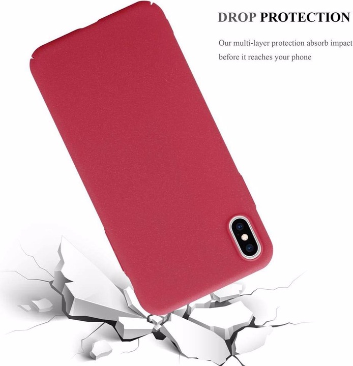 Actual product image Cadorabo Hard Cover Frosty Cover (Apple iPhone XS Max)
