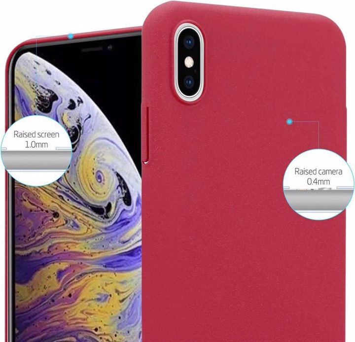 Actual product image Cadorabo Hard Cover Frosty Cover (Apple iPhone XS Max)